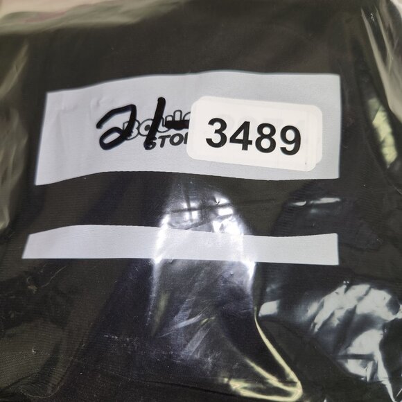 Chaps Black Twist Front Dress S/P Short Sleeve Pullover 3489 - Picture 9 of 9